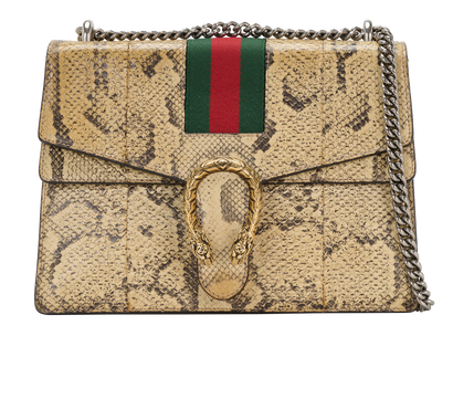 Dionysus Large, &pound;850, Handbags, Cream, Python, Front view